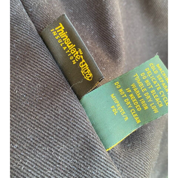 Cabelas Mackinaw Jacket Wool Gray Mens M Thinsulate Ultra Lined Hunting Cruiser - Picture 12 of 13